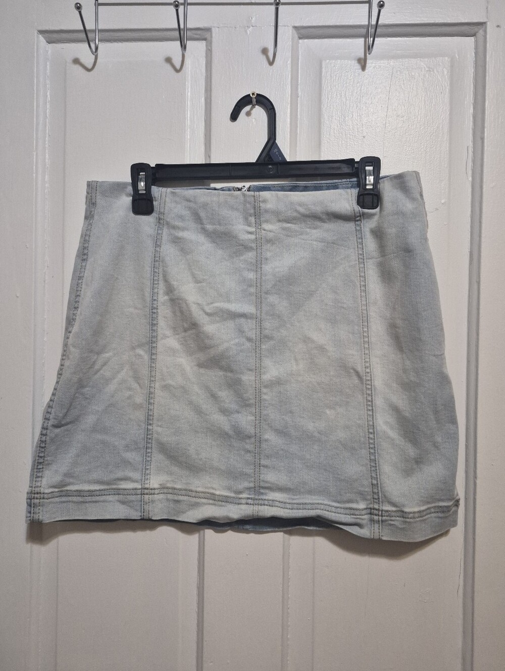 wild fable Light Gray Denim Mini Skirt